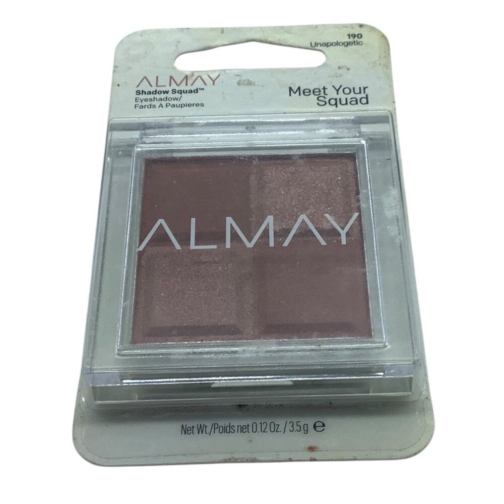 Almay Shadow Squad Eyeshadow‎ Palette 190 Unapologetic Matte Satin Metallic NEW